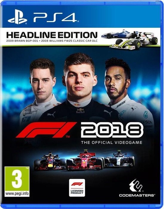 F1 2018 - Headline Edition