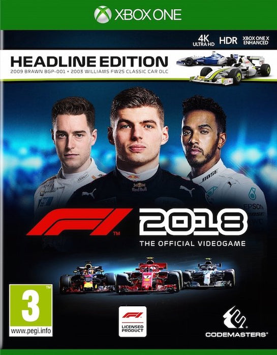 F1 2018 - Headline Edition