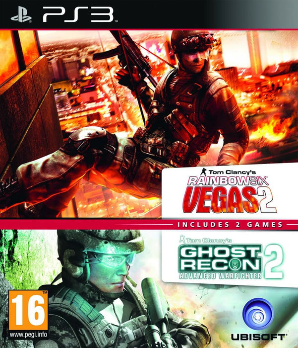 Tom Clancy's Rainbow Six Vegas 2 (Complete Edition) + Ghost Recon Advanced Warfighter 2 (Double Pack)