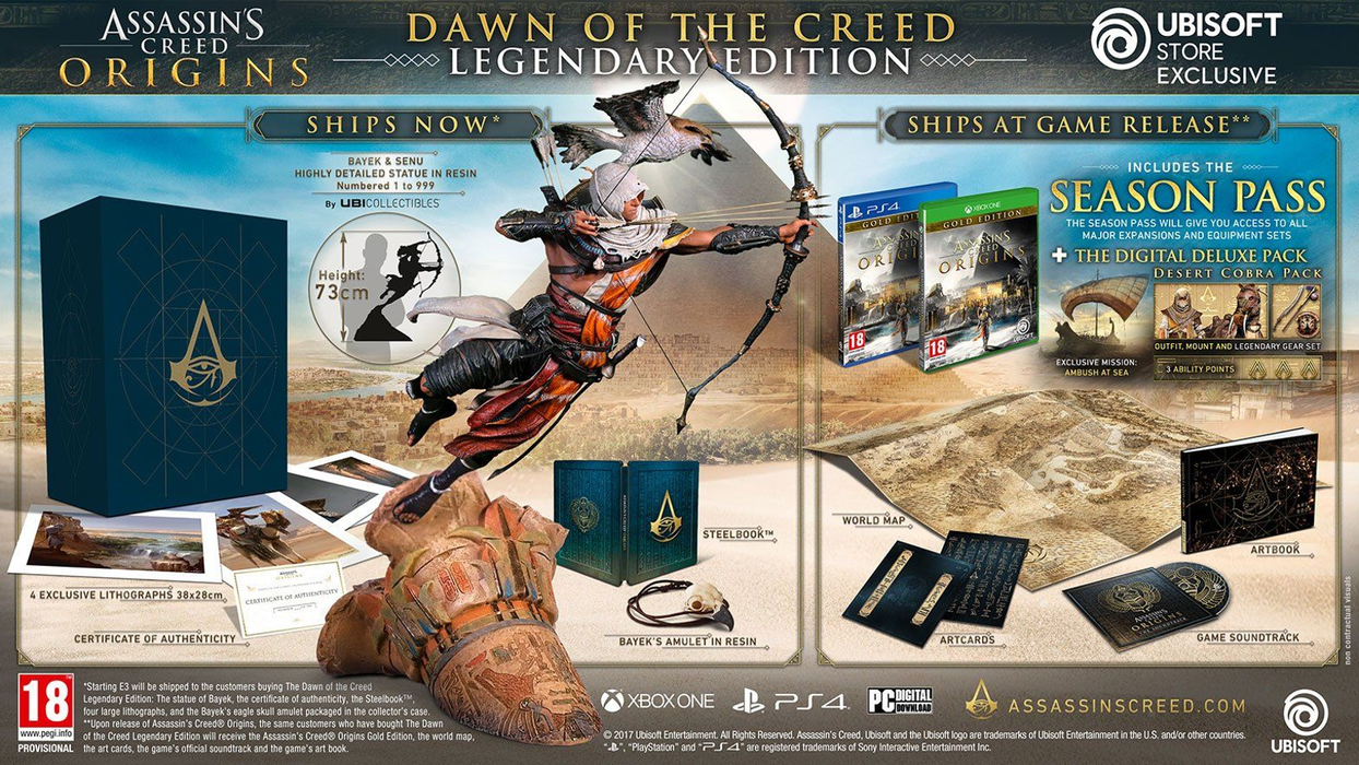 Assassin's Creed: Origins - Dawn of the Creed Legendary Edition