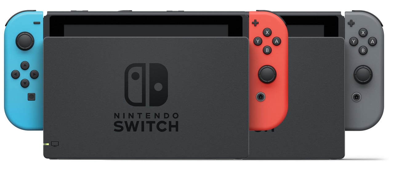 Switch Console (Zwart / Rood & Blauw)