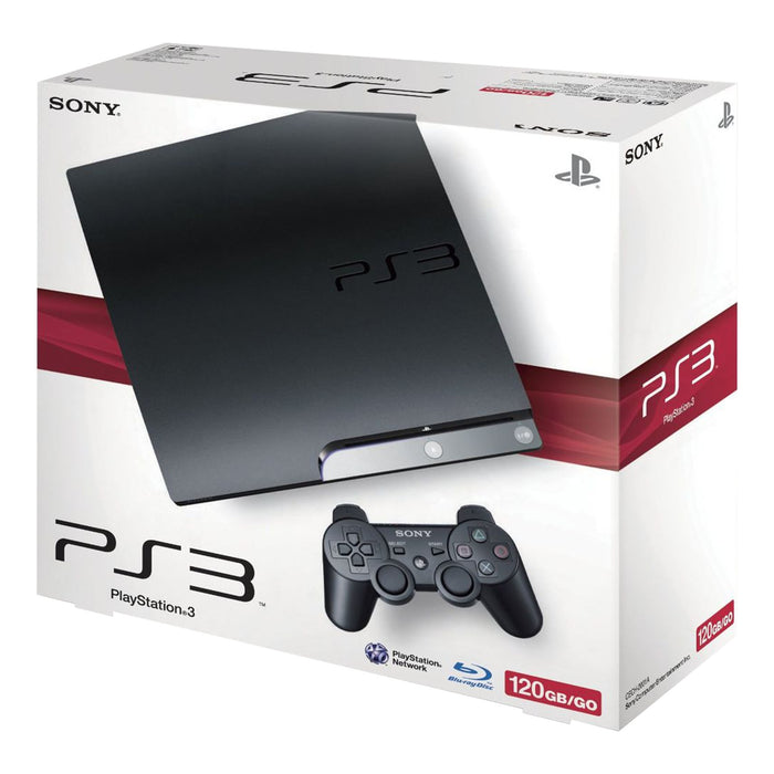 Playstation 3 Slim - 120 GB Console (Alle kleuren) - In doos