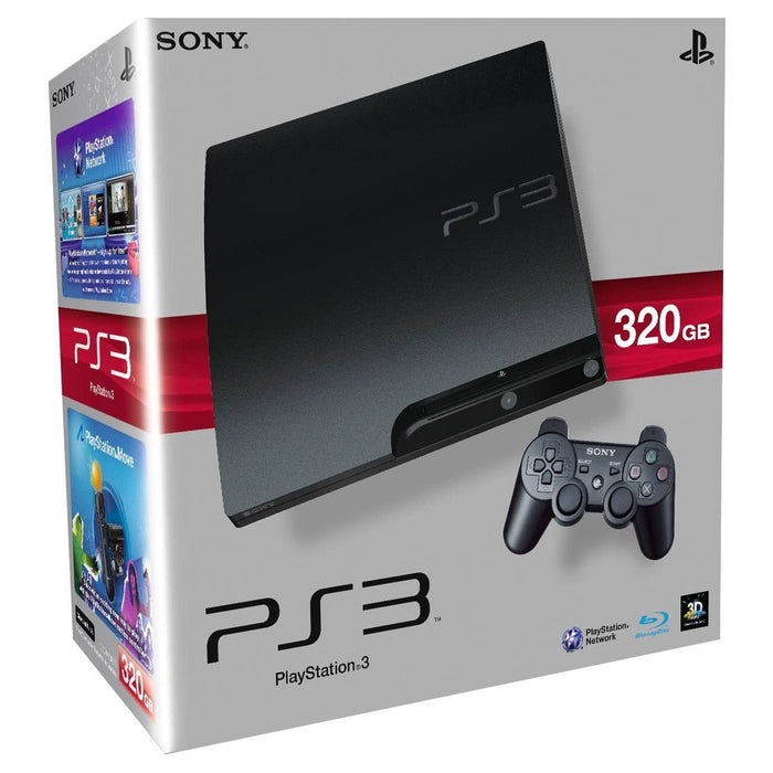 Playstation 3 Slim - 320 GB Console (Alle kleuren) - In doos