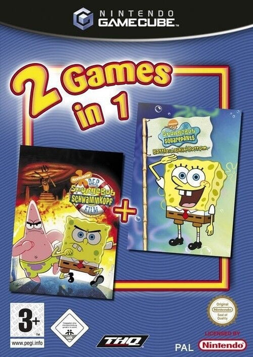 2 Games in 1: SpongeBob SquarePants: SuperSponge / SpongeBob SquarePants: Battle for Bikini Bottom