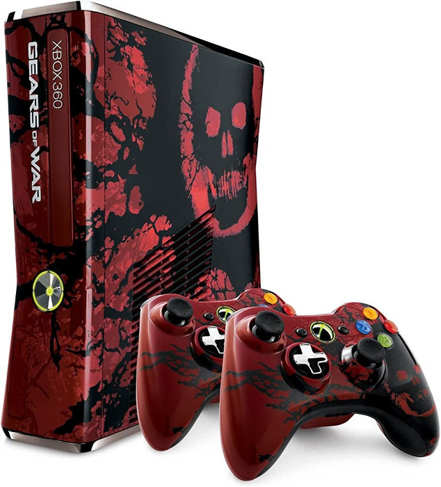 Xbox 360 S (Slim) Console - Limited Edition Gears of War 3 (Incl. 2 controllers)