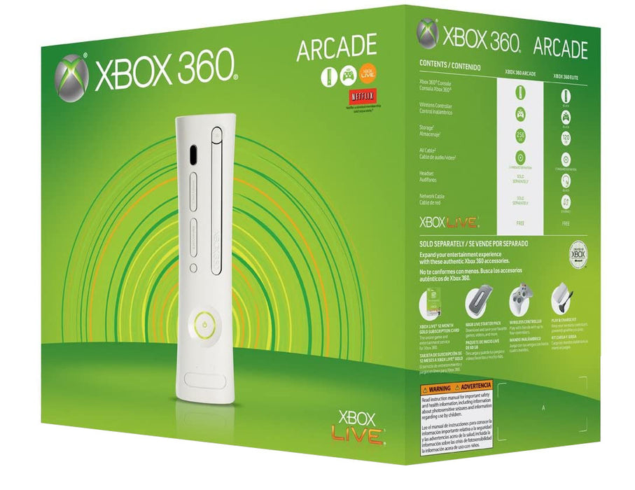 Xbox 360 Arcade Console - In doos