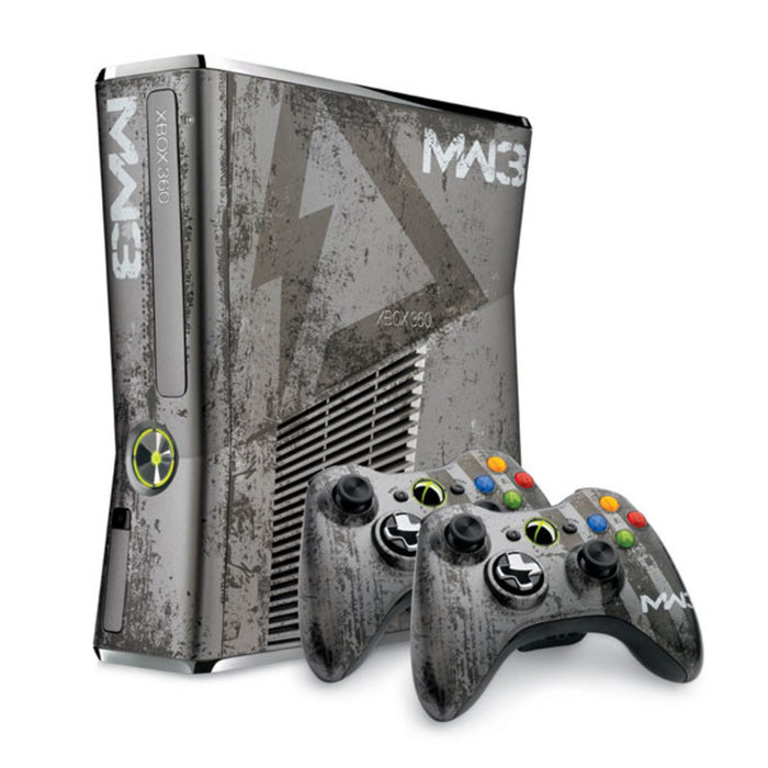 Xbox 360 S (Slim) Console - Limited Edition Call of Duty MW3 (Incl. 2 controllers)