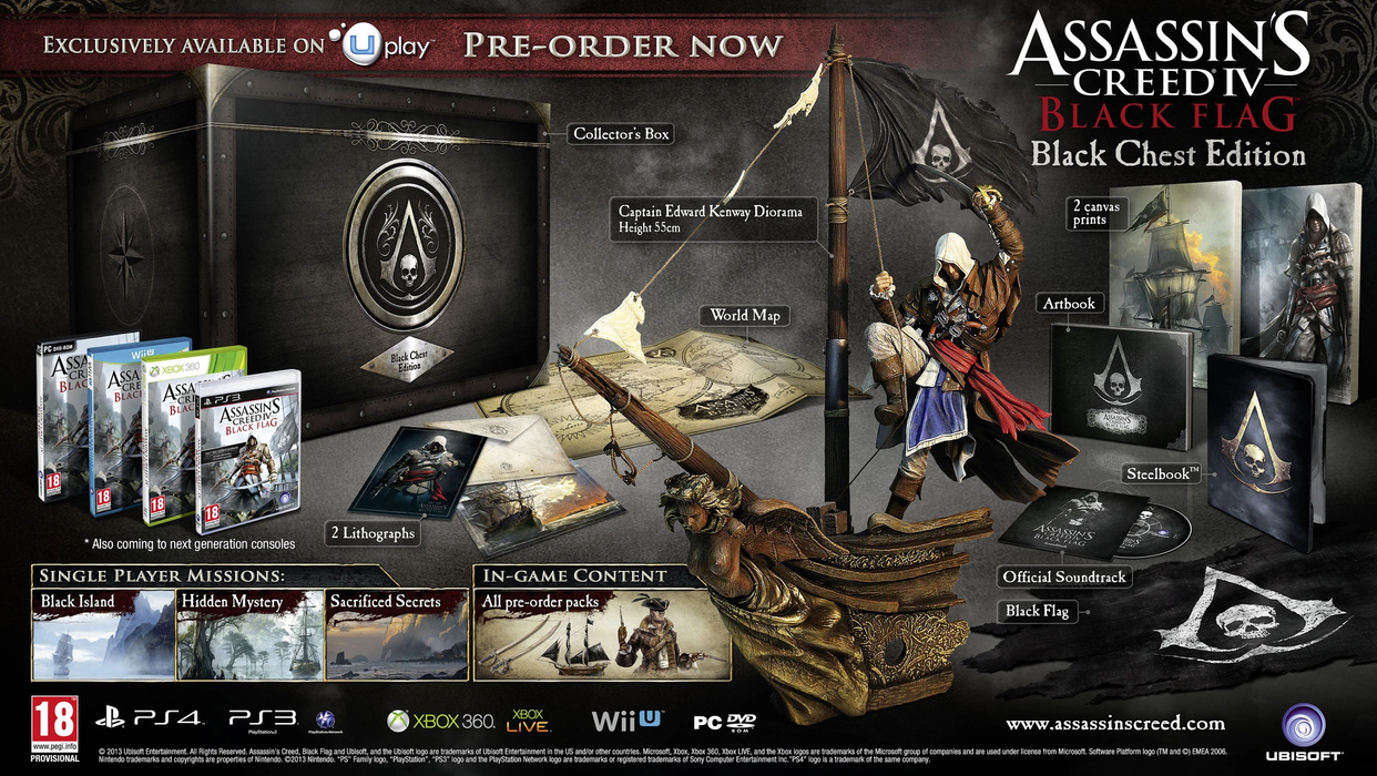 Assassin's Creed IV: Black Flag [Black Chest Edition]