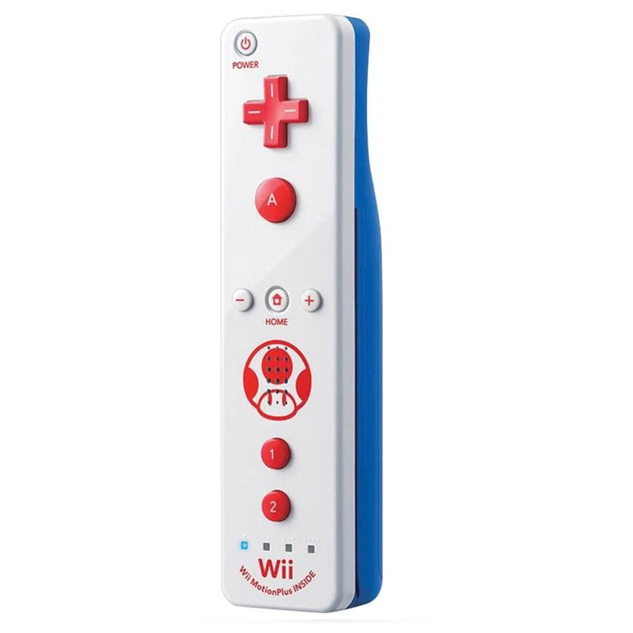 Wii / Wii U Remote Motion Plus - Toad Edition (Controller) + Orginele hoes