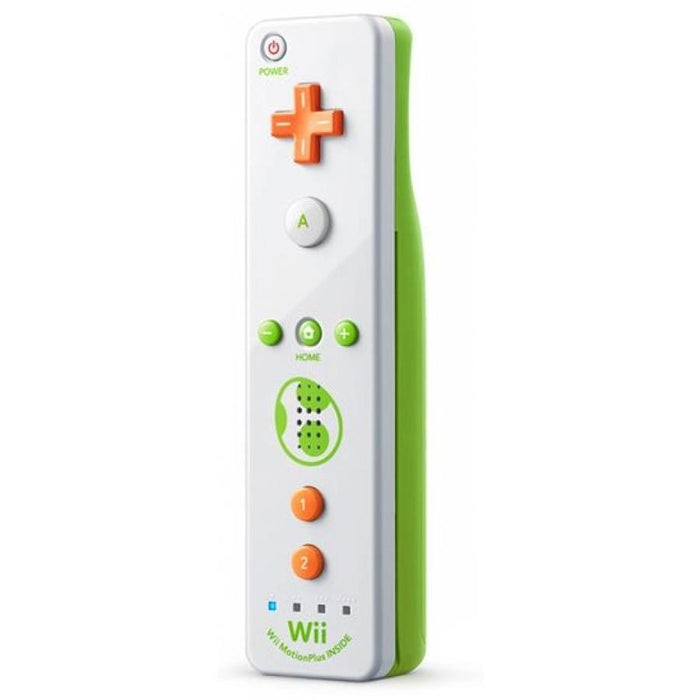 Wii / Wii U Remote Motion Plus - Yoshi Edition (Controller) + Orginele hoes