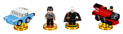 71247 Team Pack (Harry Potter + Enchanted Car, Lord Voldemort + Hogwarts Express)